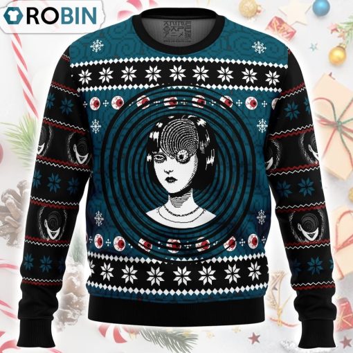 Uzumaki Junji Ito Ugly Christmas Sweater
