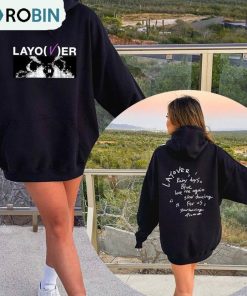 V Layover Sweatshirt, Layover Album Long Sleeve Unisex Hoodie