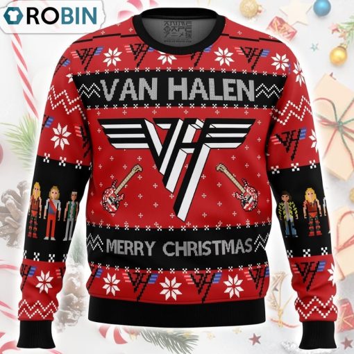 Van Halen Ugly Christmas Sweater
