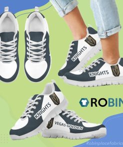 Vegas Golden Knights Top Logo Breathable Running Sneaker Vegas Golden Knights Top Logo Breathable Running Sneaker