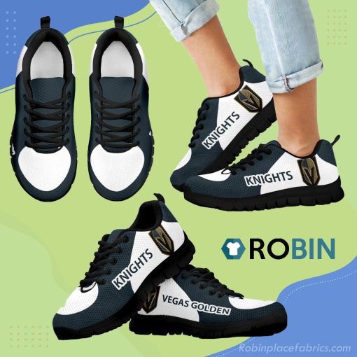 Vegas Golden Knights Top Logo Breathable Running Sneaker
