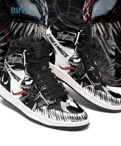 Venom I Have A Parasite Black And White Jordan 1 High