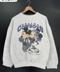 Vintage 1994 Nfl Cowboys Football Funny Shirt, Cowboys Mickey Sweater Unisex Hoodie