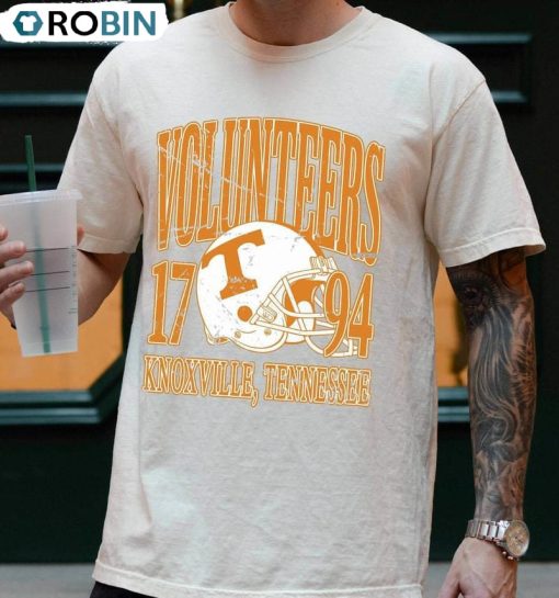 Vintage 90s Volunteers Football Shirt, Tennessee Vols Hoodie Sweatshirt