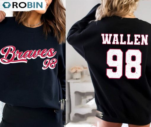 Vintage 98 Braves Shirt, Wallen 98 Unisex Shirt