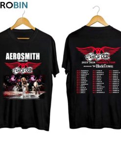 Vintage Aerosmith 2023 2024 Shirt, Peace Out Farewell Unisex Hoodie Tee Tops