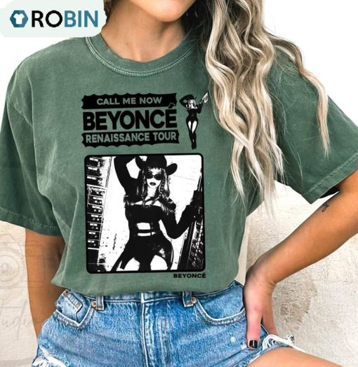 Vintage Beyonce Renaissance World Tour Shirt, Beyonce Comfort Sweatshirt Long Sleeve