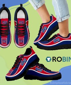 Vintage Color Flag New York Giants Breathable Running Sneaker