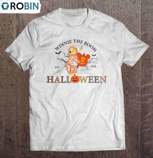 Vintage Disney Winnie The Pooh Est 1926 Halloween Unisex Shirt
