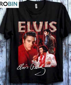 Vintage Elvis Presley Shirt , Limited Short Sleeve Sweatshirt For Music Lovers