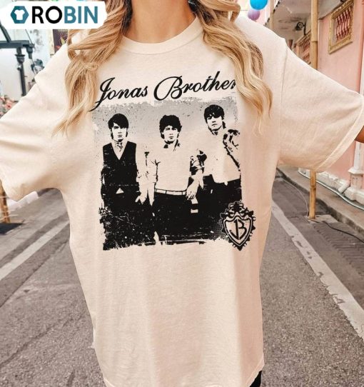 Vintage Jonas Five Albums One Night Tour Shirt For Fan