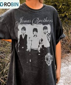 Vintage Jonas Five Albums One Night Tour Shirt For Fan