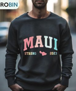 Vintage Maui Strong 2023 T Shirt
