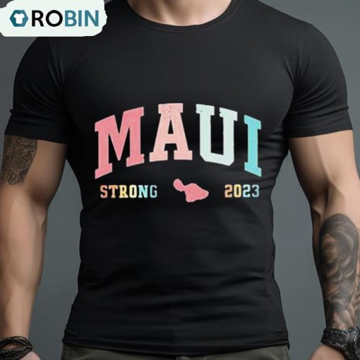 Vintage Maui Strong 2023 T Shirt