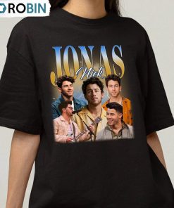 Vintage Nick Jonas Shirt, Jonas Brothers Tee Tops Unisex Hoodie