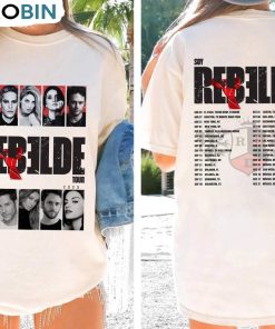 Vintage Soy Rebelde Shirt, Rbd Concert Tee Tops Unisex Hoodie