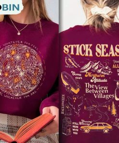 Vintage Stick Season 2023 Shirt, Noah Kahan Country Music Crewneck T-shirt