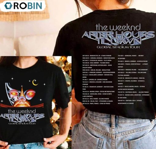Vintage The Weeknd After Hours Til Dawn Shirt, The Weeknd Band Unisex T-shirt Unisex Hoodie