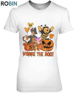 Vintage Winnie The Pooh Halloween Cute Unisex Shirt