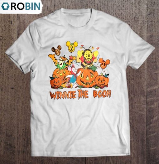 Vintage Winnie The Pooh Halloween Shirt Disneyland Halloween Unisex Shirt