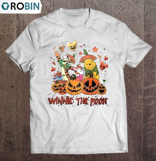 Vintage Winnie The Pooh Halloween Unisex Shirt