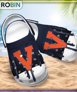 Virginia Cavaliers 3D Melting Paint Printed Crocs Shoes