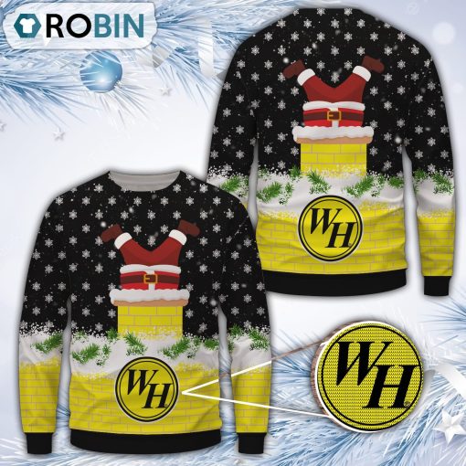 Waffle House Christmas All Over Print Ugly Sweater
