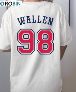 Wallen 98 Braves Comfort Shirt, Western Short Sleeve Tee Tops