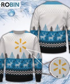 Walmart Christmas All Over Print Ugly Sweater