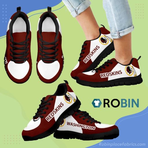 Washington Redskins Top Logo Breathable Running Sneaker