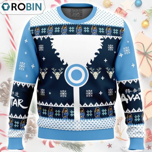 Waterbenders Water Tribe Avatar Ugly Christmas Sweater