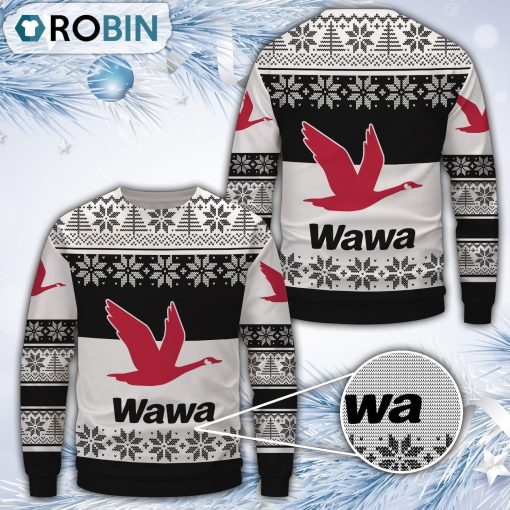 Wawa Merry Christmas All Over Print Ugly Sweater Uniform