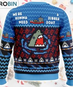 We’re Gonna Need A Bigger Boat Jaws Ugly Christmas Sweater