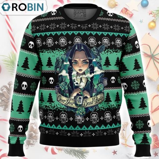 Wednesday Addams Ugly Christmas Sweater