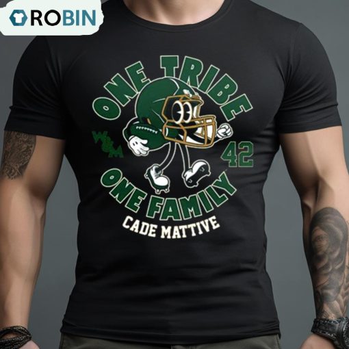 William & Mary Tribe Cade Mattive 2023 Ncaa Football Shirt