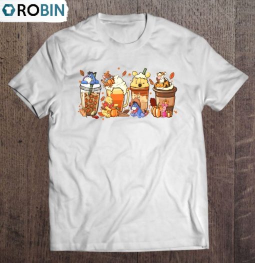 Winnie The Pooh Coffee Latte Unisex Shirt