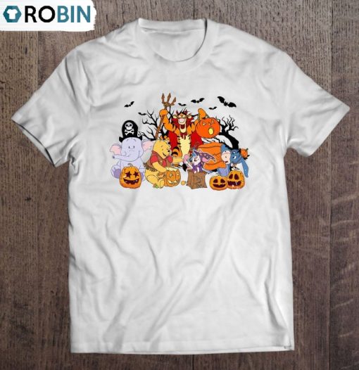 Winnie The Pooh Halloween The Pooh And Friends Unisex Shirt