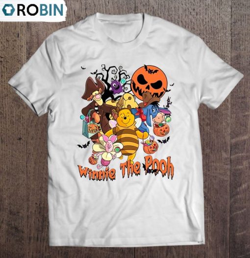 Winnie The Pooh Halloween Version Unisex Shirt