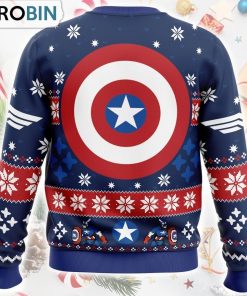 Winter Soldier Captain America Marvel Ugly Christmas Sweater
