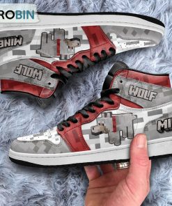 Wolf Minecraft Shoes Custom For Fans