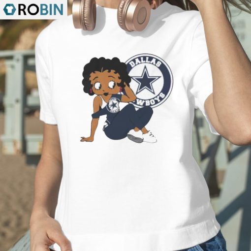 Women’s Dallas Cowboys Cartoon Shirt