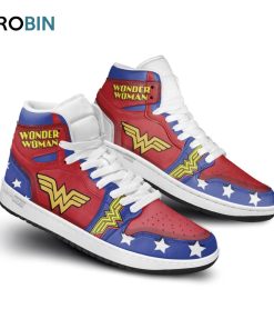 Wonder Woman Air Shoes Custom Superhero Jordan 1 High