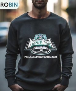 Wrestlemania 40 Philadelphia April 2024 Shirt