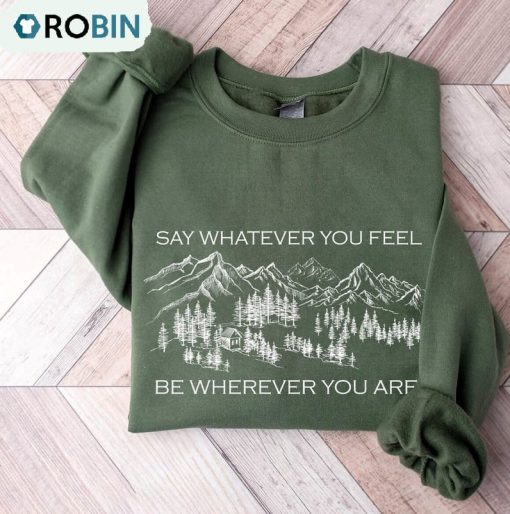 You’re Gonna Go Far Shirt, Stick Season Album Long Sleeve Unisex Hoodie