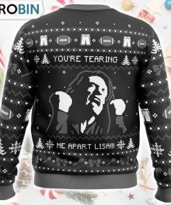 You’re Tearing Me Apart Lisa The Room Ugly Christmas Sweater