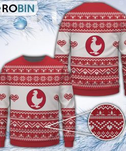 Zaxby’s Merry Christmas All Over Print Ugly Sweater