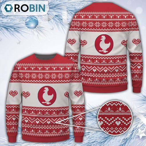 Zaxby’s Merry Christmas All Over Print Ugly Sweater