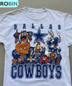1994 Nfl Cowboys Football Shirt, Cowboys Looney Tunes Sweater Unisex T Shirt