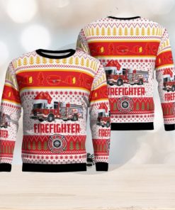 Fort Myers, Lee County, Florida, Iona Mcgregor Fire Protection & Rescue Service District Christmas Ugly Sweater 3D Fort Myers, Lee County, Florida, Iona Mcgregor Fire Protection & Rescue Service District Christmas Ugly Sweater 3D