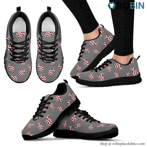 Alabama Crimson Tide Mini Logo Woman Breathable Running Shoes